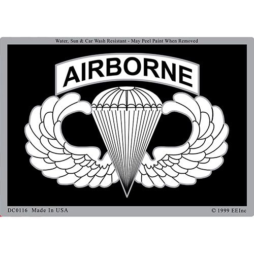Sticker Army, Parachute Airborne (3"x4-1/4")