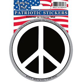 Sticker Peace Sign (3-1/2")