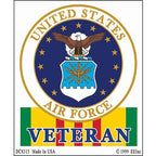 Sticker USAF Vietnam Veteran (3-1/2"x4-1/8")