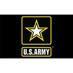 FLAG Army Logo - Made In USA Poly-Cotton (3'x5')
