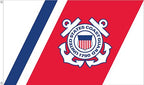 Flag - USCG Logo Made in USA Poly-Cotton (3ft x 5ft)