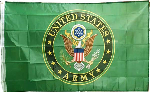 Flag US Army Emblem 3x5'