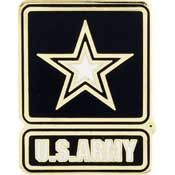 Pin Army LOGO (1")