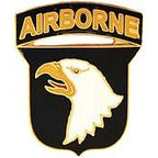 Pin Army 101st Airborne Division (1")