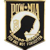 Pin POW*MIA You are not Forgotten (1-1/16")