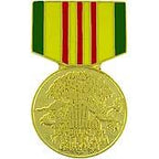 Pin Vietnam Service Medal (1-3/16")