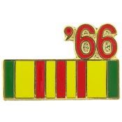 Pin Vietnam Service Ribbon '66 (7/8")