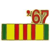 Pin Vietnam Service Ribbon '67 (7/8")