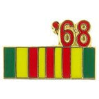 Pin Vietnam Service Ribbon '68 (7/8")