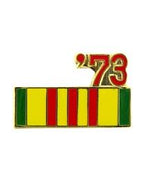 Pin Vietnam Service Ribbon '73 (7/8")