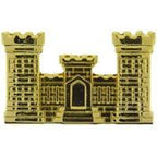 Pin Army Engineer (Gold) (1")