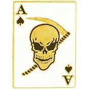 Pin Death Ace of Spades (1")