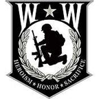 Pin Wounded Warrior Shield (1-1/8")