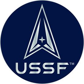 Pin USSF Space Force Round (1")