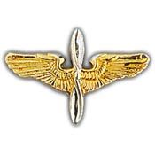 Pin Army Aviator Wings Early (Mini) (1-3/8")