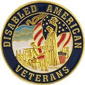 Pin Disabled American Veterans (7/8")