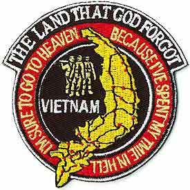 Patch Vietnam. The Land TH (3-1/8")