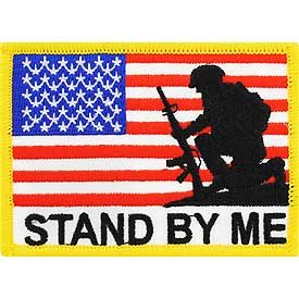 Patch USA, Stand By Me (3-3/8")