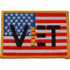 Patch Vietnam, Veteran, USA (3-1/2")