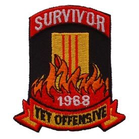 Patch Vietnam, TET Offensive Survivor (3-1/2")