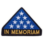 Patch USA, Memorial Flag (4-1/4")