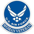 Patch USAF Woman Veteran (3-5/8")