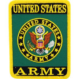 Patch Army Symbol, Rectangle (3-3/4")