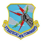 Patch USAF, Strategic Air Command (SHIELD) (3-1/16")