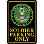 Sign - U.S. ARMY Parking (8"X12")