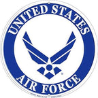 Sign USAF Metal "United States Air Force" LOGO