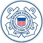 Sign USCG Metal "United States Coast Guard"