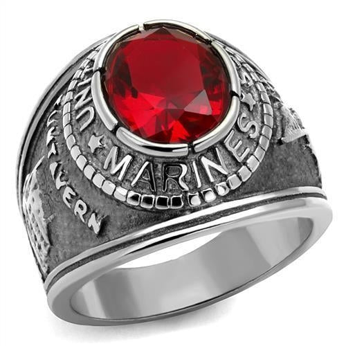 Ring USMC Marine Corps. High polished (no plating) Stainless