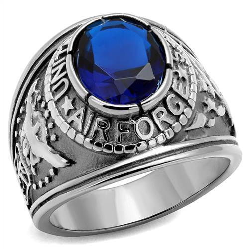 Ring US Air Force USAF High polished (no plating) Stainless Steel